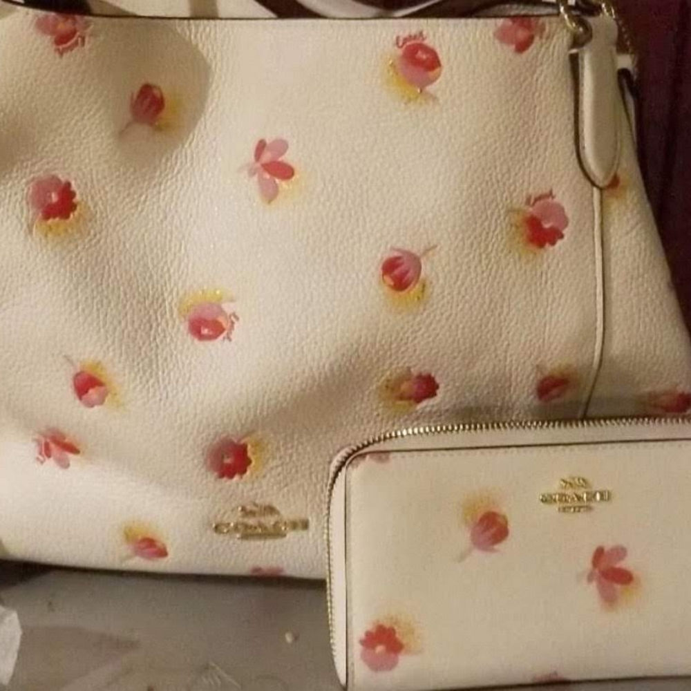 COACH PURSE with Matching Wallet